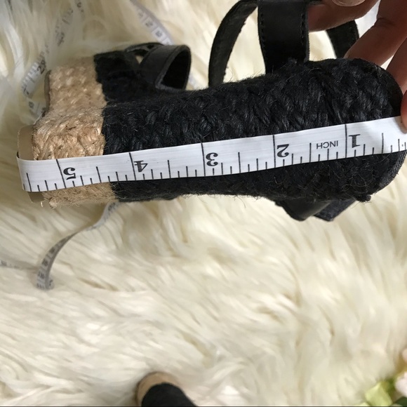 Calvin Klein wedge platform sandals size 39.5 mat - Picture 6 of 8